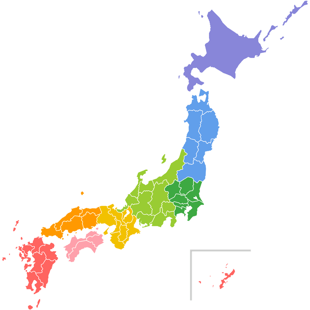 日本地図